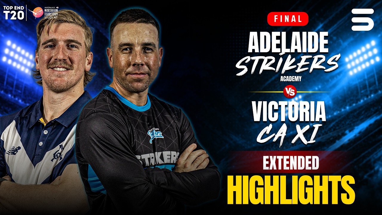 Full Match Highlights | Victoria Academy vs Adelaide Strikers Academy | Final | Top End T20 | ZP1U