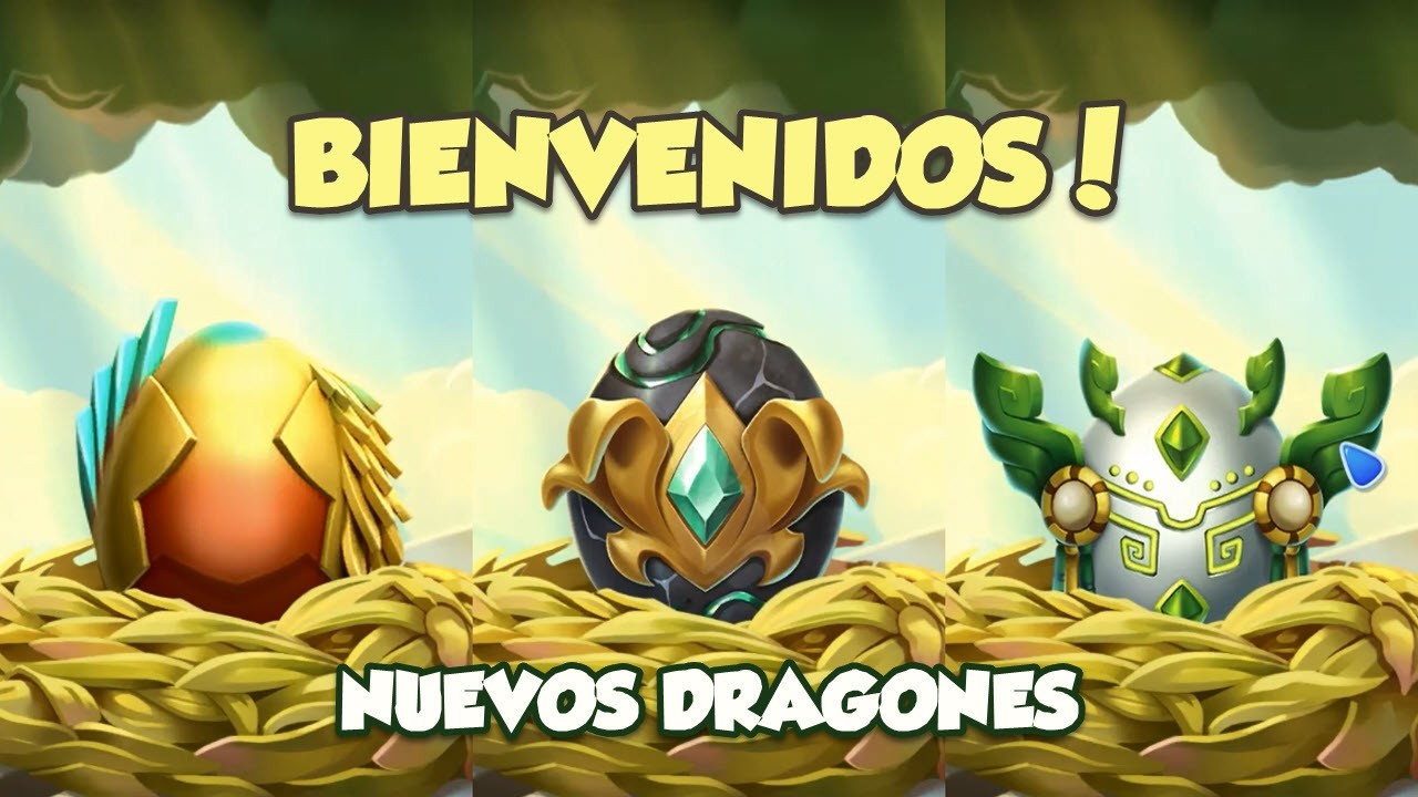 Bienvenidos 3 nuevos dragoncitos a la colección #DragonManiaLegends