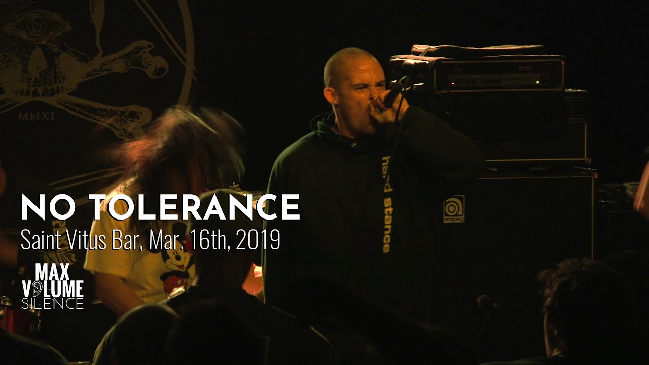 NO TOLERANCE live at Saint Vitus Bar, Mar. 16th, 2019 (FULL SET)