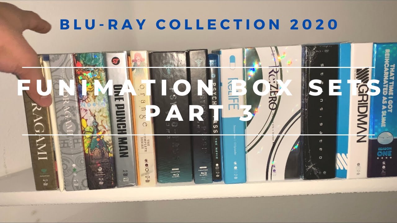 My blu-ray collection 2020: Funimation Box Sets part 3