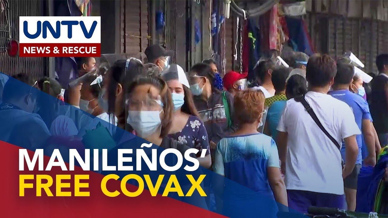Manila LGU launches online registration to get free COVID-19 vaccine