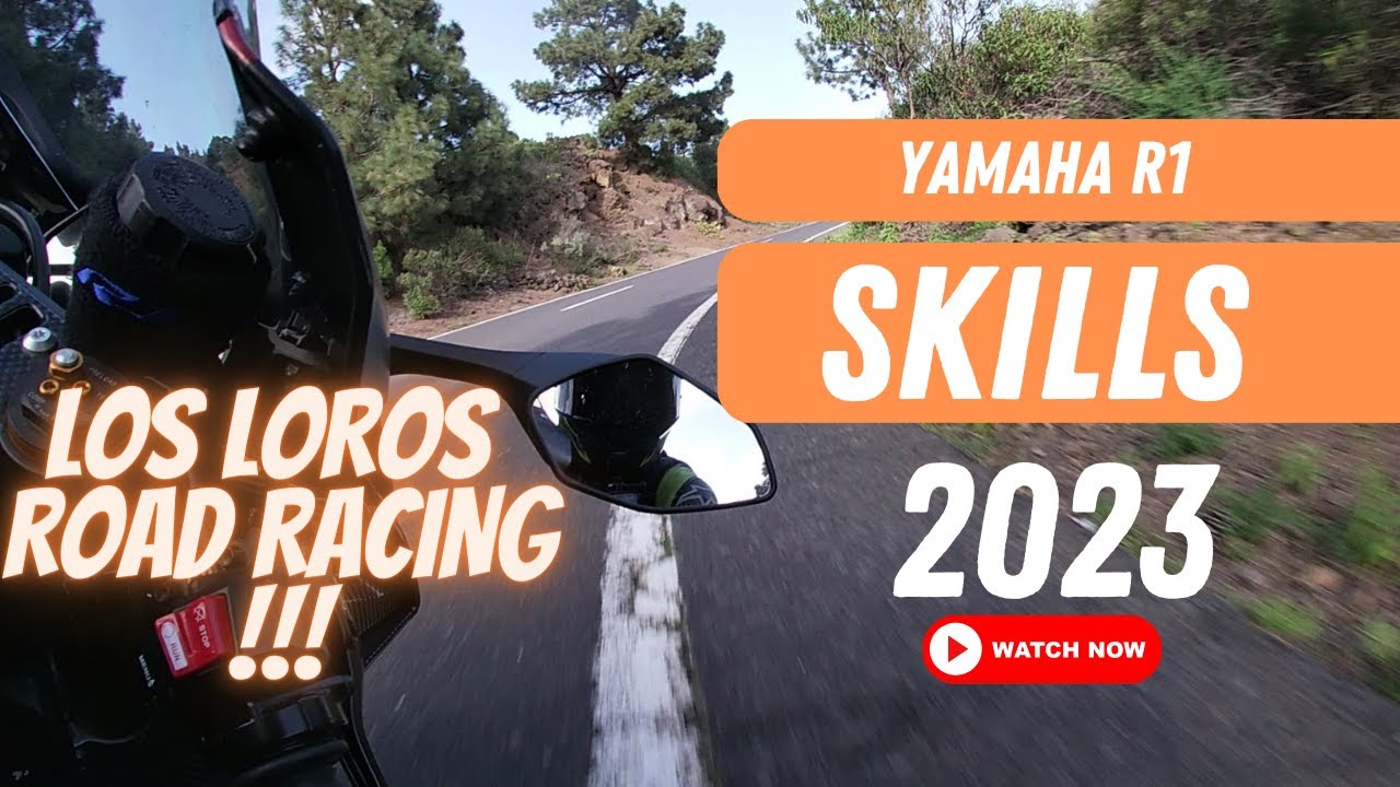 Yamaha R1 | Amazing ride on Los Loros | Tenerife