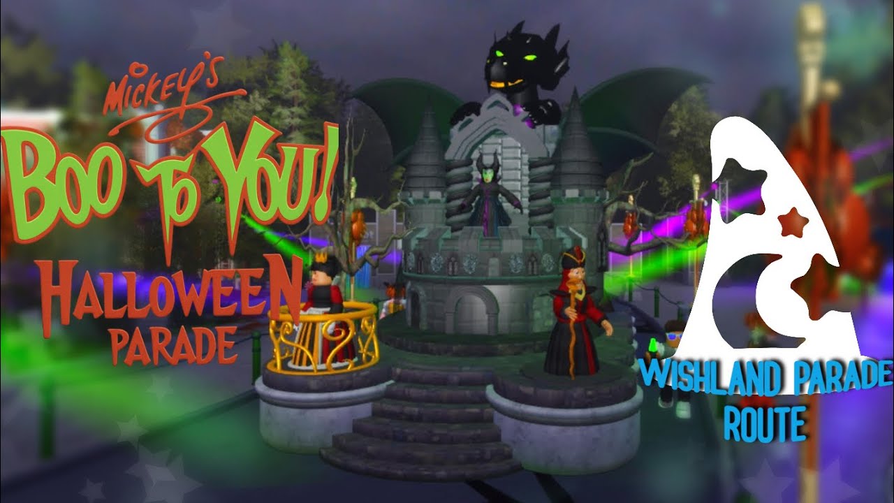 Mickey’s boo to you Halloween parade! Halloween time 5 #4 / Roblox #230