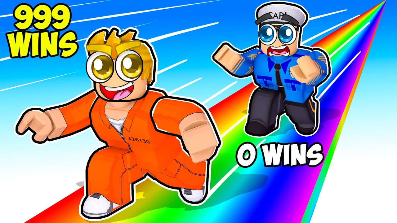 Noob VS Roblox Prison Race Clicker