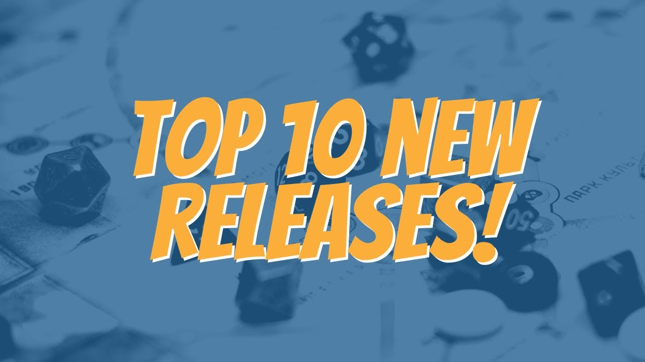 TOP 10 NEW BOARD GAME RELEASES!!! (Episode 1) | Board Game Perspective