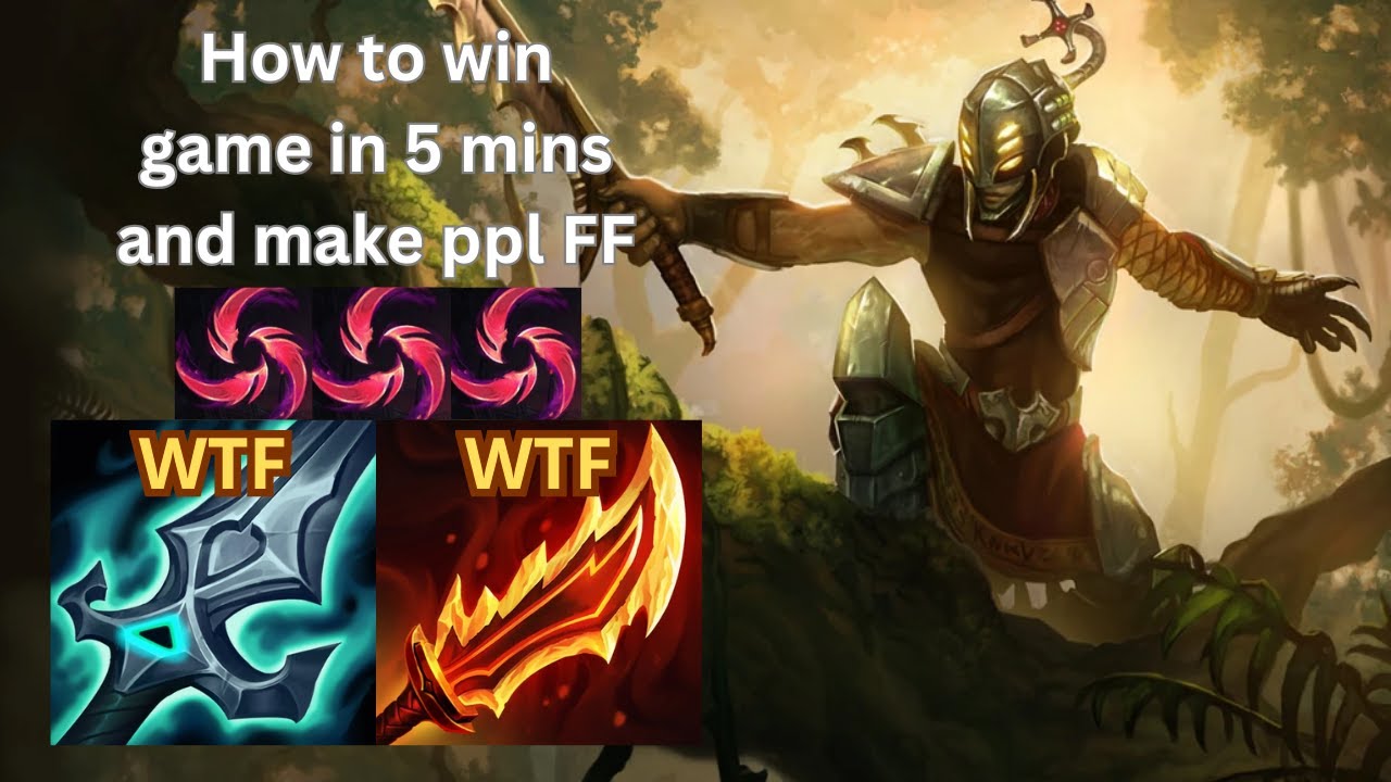 HOW TO WIN GAMES IN 5 MINUTES AND MAKE PEOPLE FF