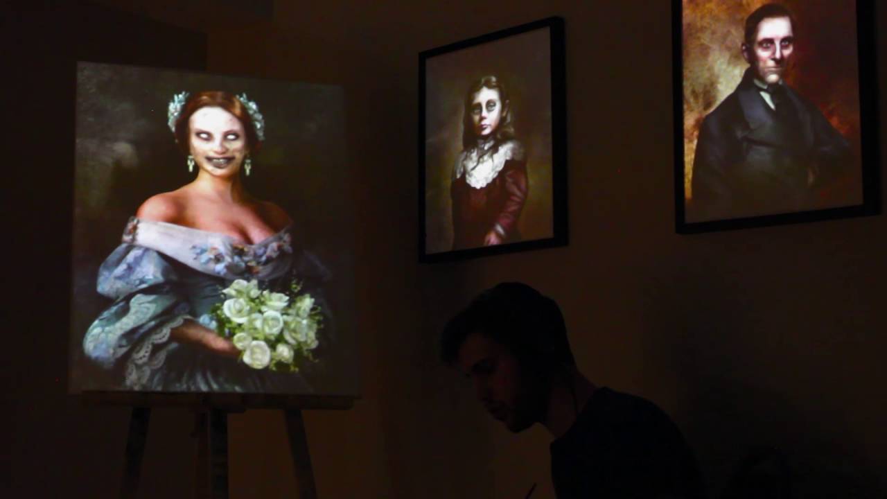 Unliving Portraits: Projection Mapping
