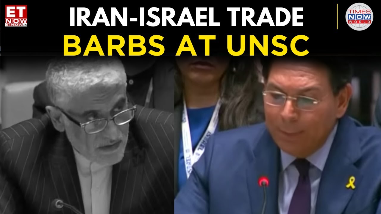 Watch: Israel, Iran Clash At UN Over Airstrikes: &lsquo;Self-Defense&rsquo; vs &lsquo;State Terrorism&rsquo; | World News