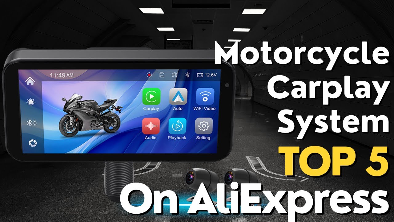 Top 5 Best Motorcycle Carplay System On AliExpress 2024