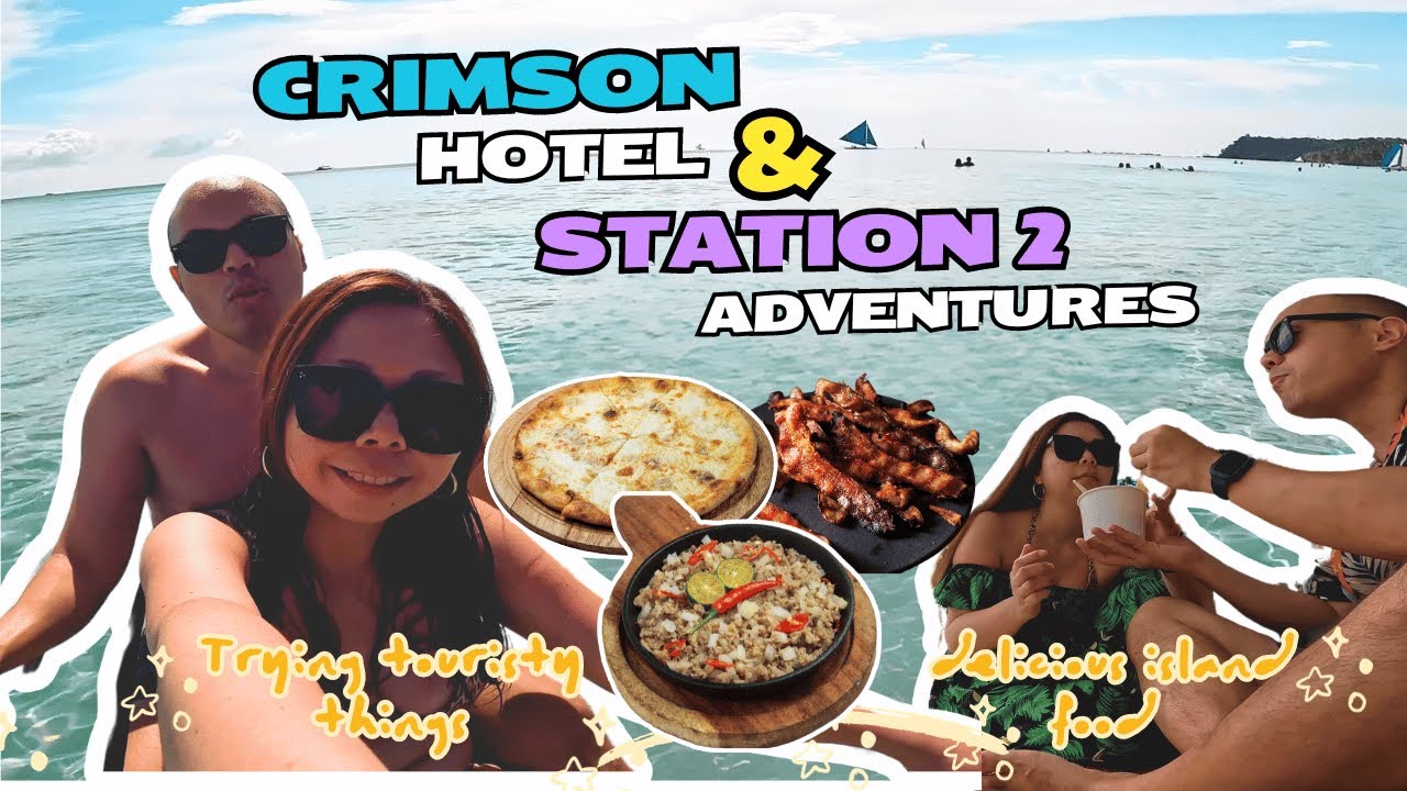 Crimson Hotel Experience & Nolan's First time in Station 2 | Saffron Cafe | Day 4 Boracay