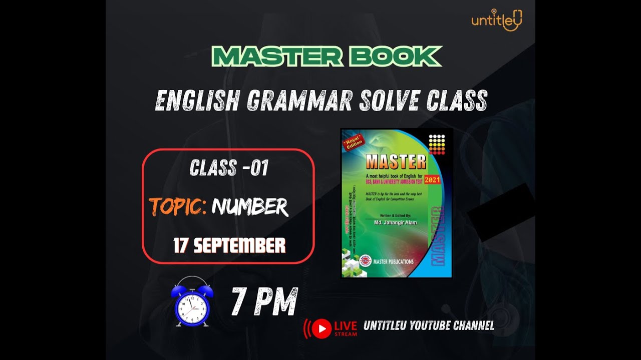 MASTER BOOK SOLVE CLASS NUMBER-01