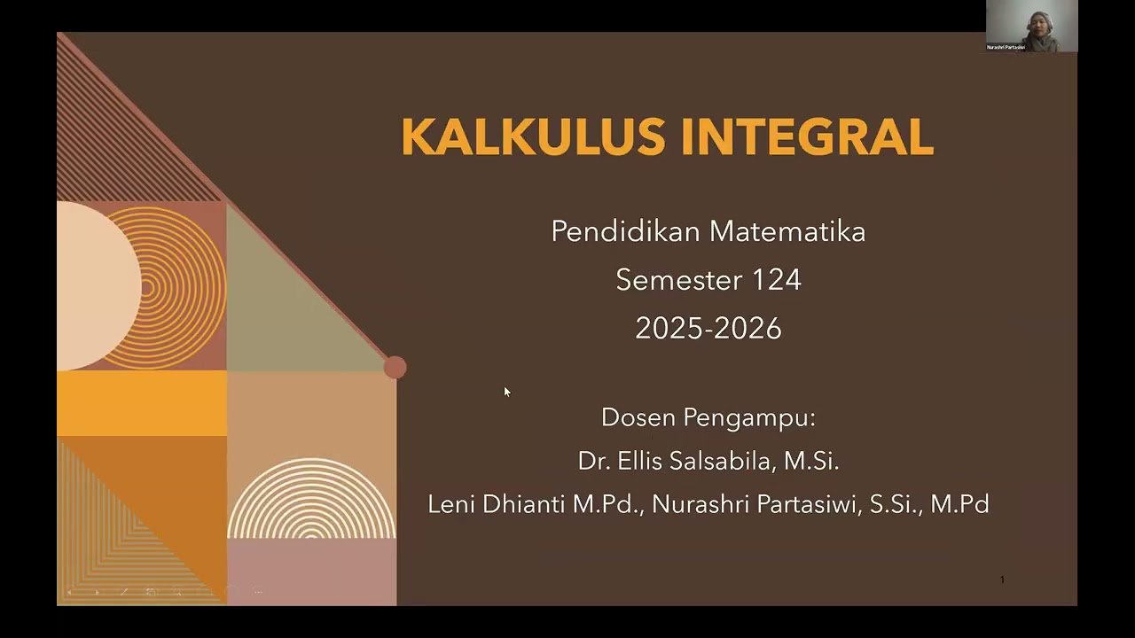 Kalkulus Integral P1
