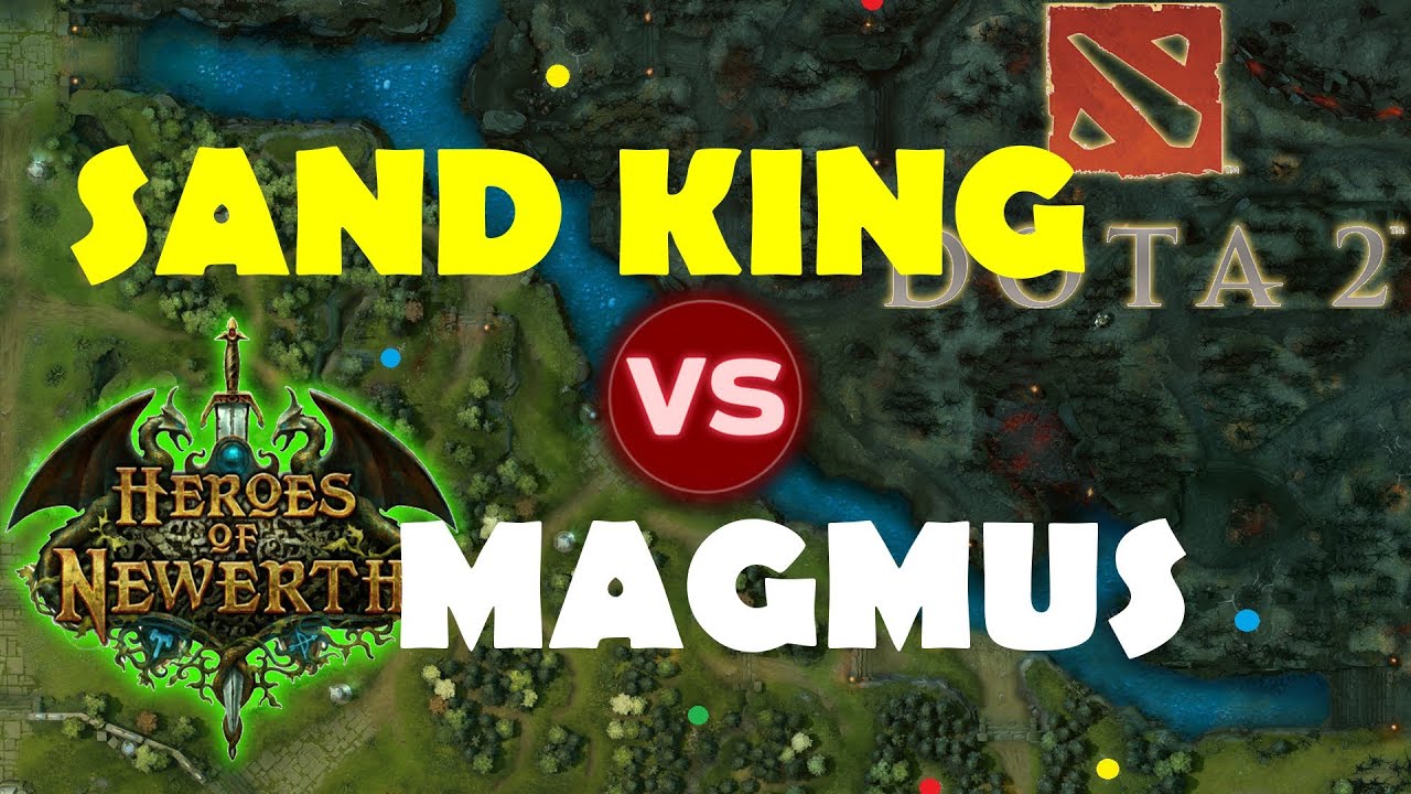 Dota 2 vs HoN - Sand King vs Magmus Comparison