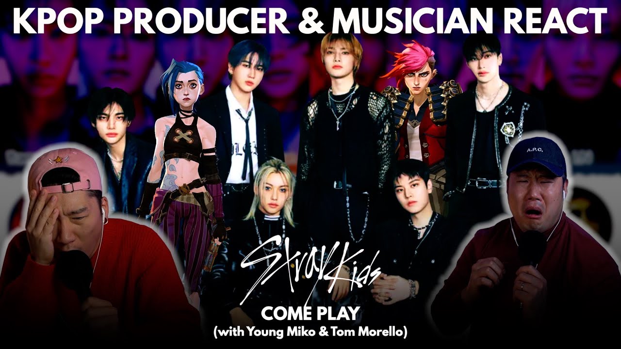 Musicians react & analyze ♡ SKZ - Come Play (w Young Miko & Tom Morello | ARCANE S2 OST)