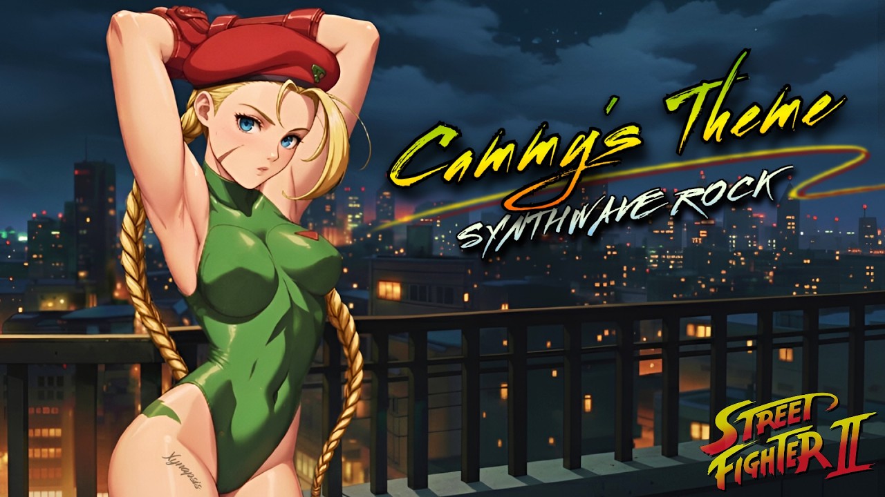 Xynapsis - Cammy's Theme | Street Fighter Synthwave Rock Remix [Music Video]