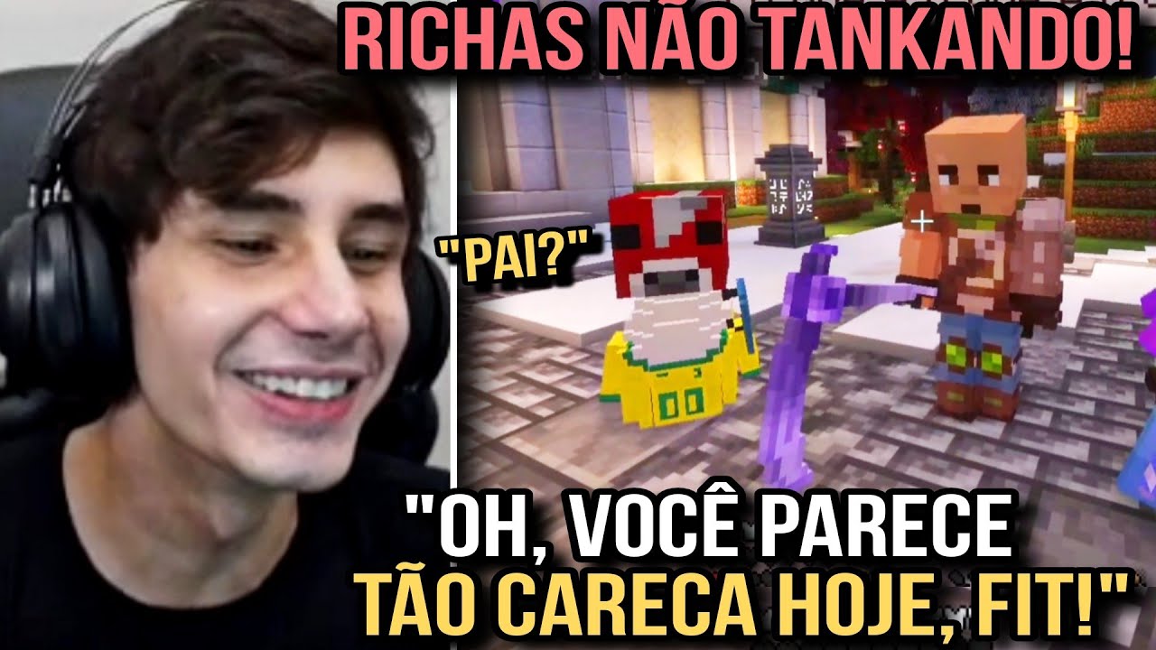 PAC FLERTANDO ERRADO E O RICHAS M0RRENDO DE VERGONHA KKKK | QSMP