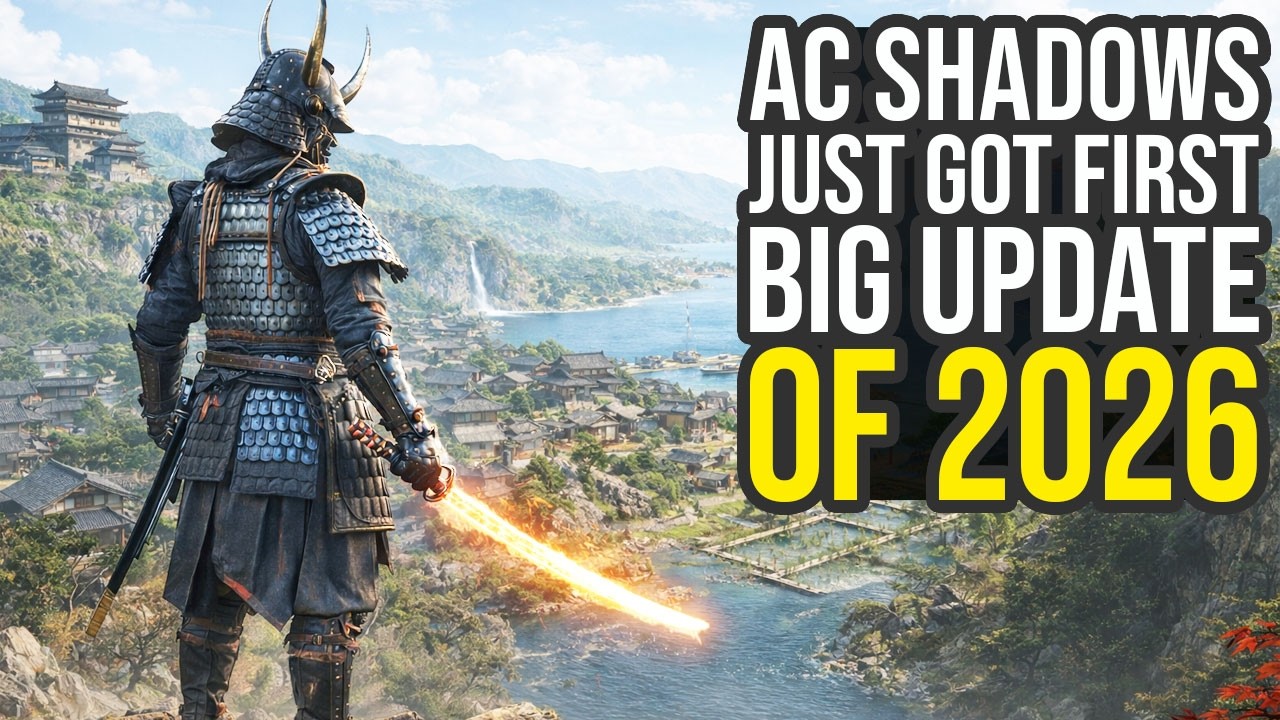 Assassin's Creed Shadows Just Got First Big Update Of 2026... (AC Shadows Update 1.18)
