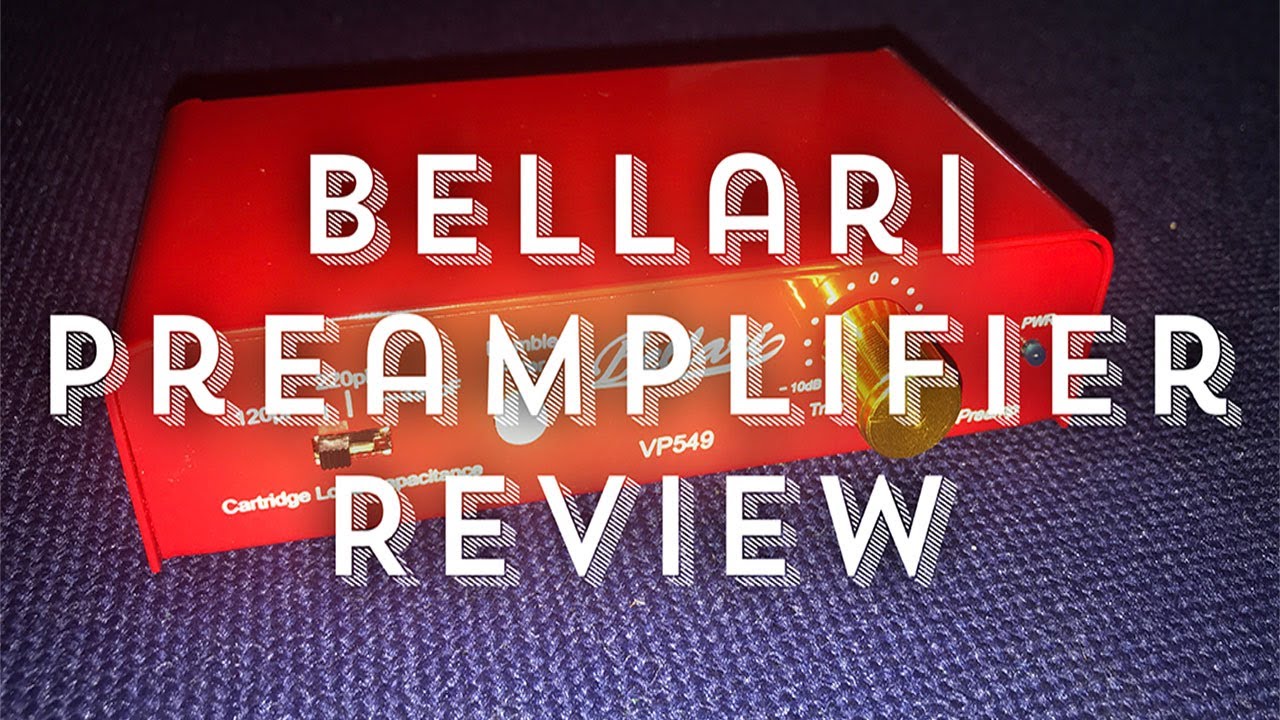 Bellari VP549 Phono Preamplifier Review (Rolls) -Adam HiFi-