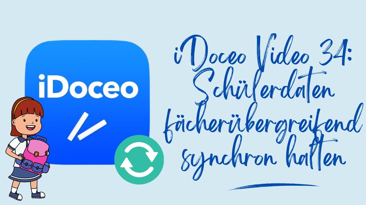 Anleitung iDoceo: Persönliche Schülerdaten fächerübergreifend synchron halten (Video 34)
