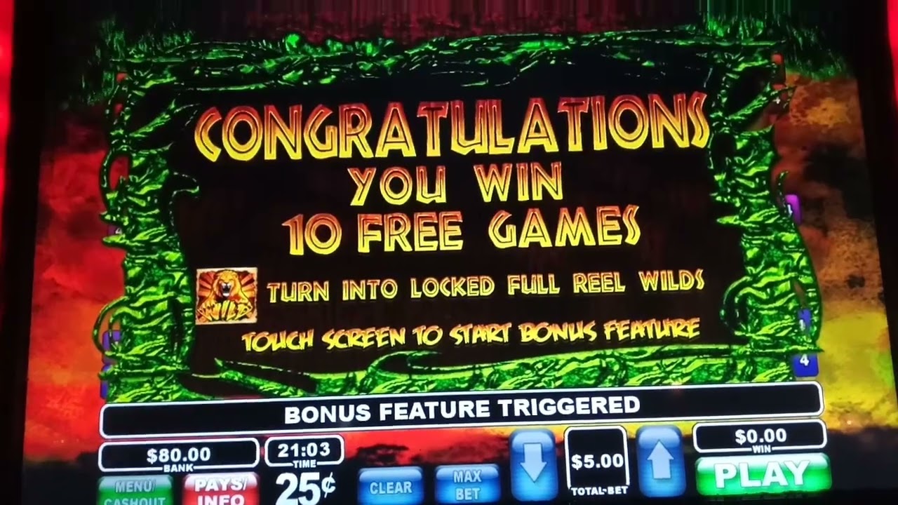 Raging Wild and Wild Life Bonuses!