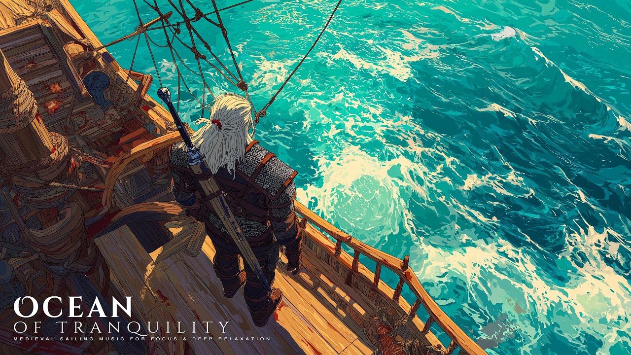 Ocean of Tranquility | Beautiful Medieval Sailing Music For Focus & Deep Relaxation