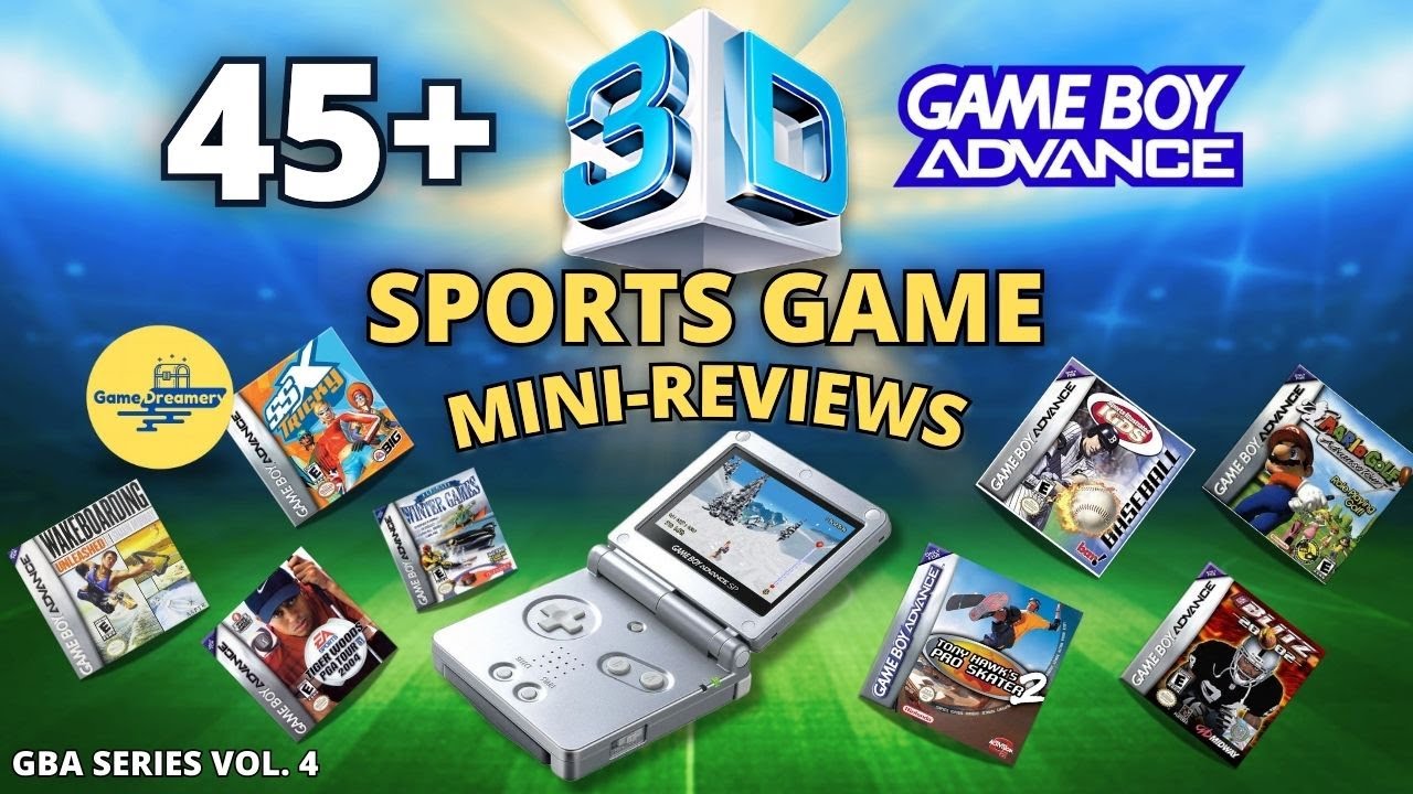 All 45+  Game Boy Advance 3D Sports Games REVIEWED