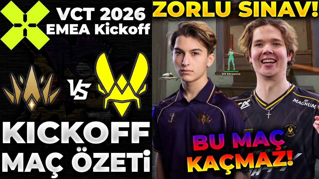 BBL vs TEAM VITALITY MAÇ ÖZETİ | VCT 2026 EMEA Kickoff