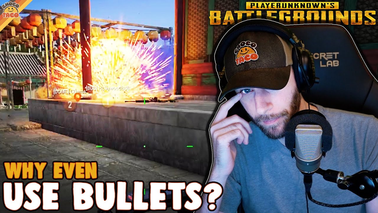 Why Even Bother With Bullets? ft. HollywoodBob & CDome | chocoTaco PUBG Squads Gameplay