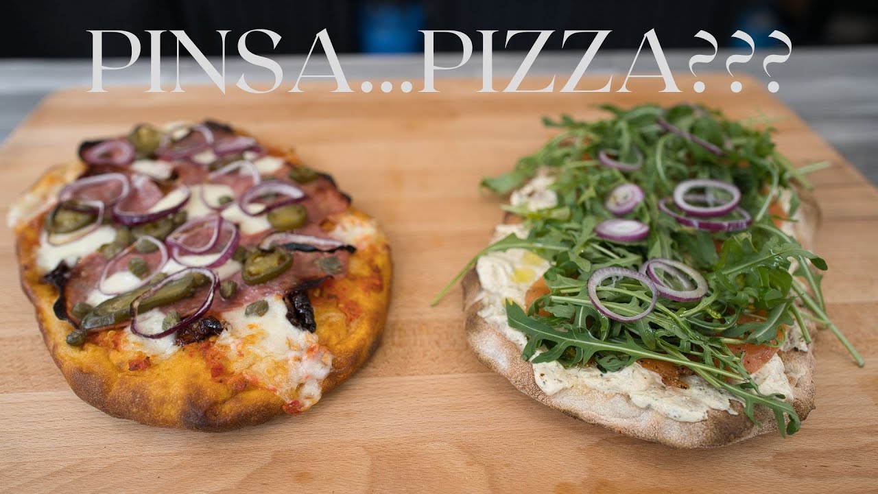 PINSA ....PIZZA ??? ......powiemy co to jest i z czym to się je#grillowanie#przepisy grillowe
