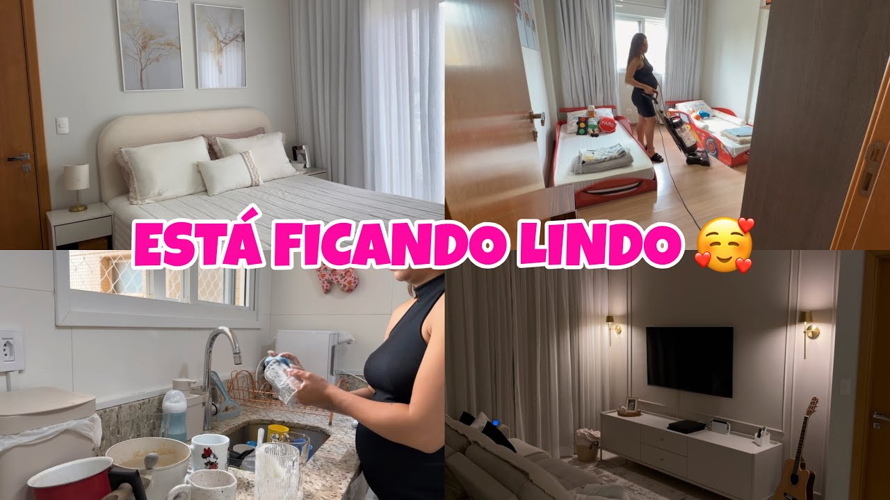 ESTÁ FICANDO NOSSA CARINHA 🥰 + MANUTENÇÃO DO LAR 💕