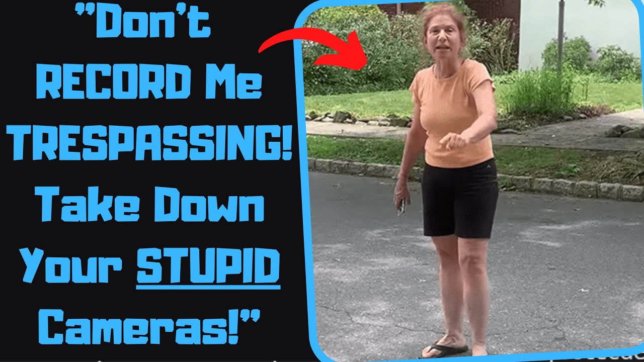 r/EntitledPeople - Neighbor Karen HATES My Security Cameras! Demands I Remove Them!
