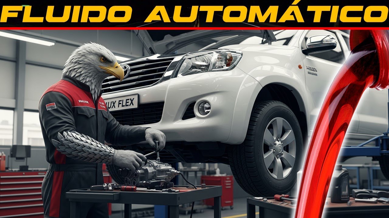 EP. 1351 // Hilux Flex 2.7 Troca Fluído/ÓLEO Câmbio Automático #repsol Como trocar e ver nível