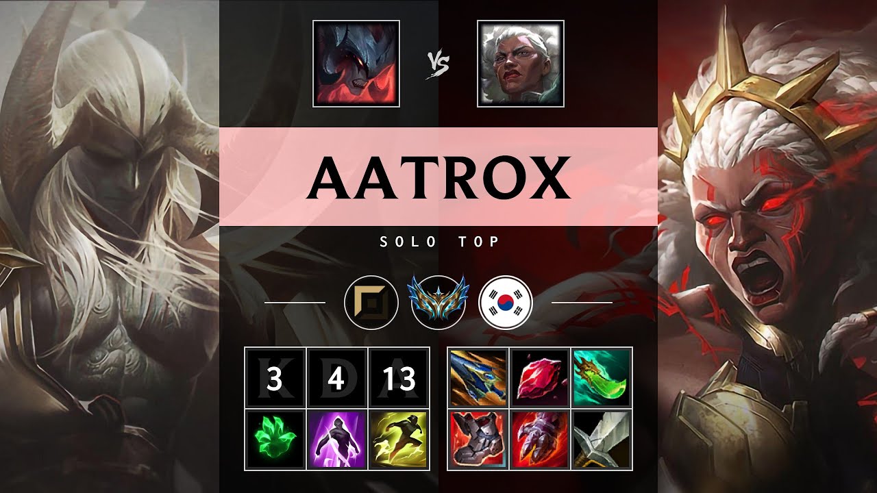 Aatrox Top vs Ambessa - KR Challenger Patch 25.17