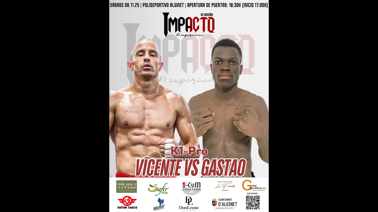 Vicente García 🆚 Gastado Da Costa K1/ PRO/ 3x3/ 65 kg