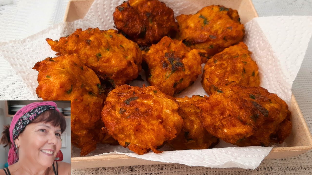 Bolinho de repolho. Receita de v&oacute;.