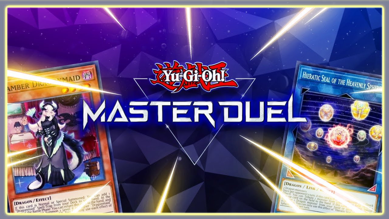 DRAGONMAID COMBO GUIDE #2 | HEAVENLY SPHERES ENDBOARD | ONE CARD COMBO! (MASTER DUEL)