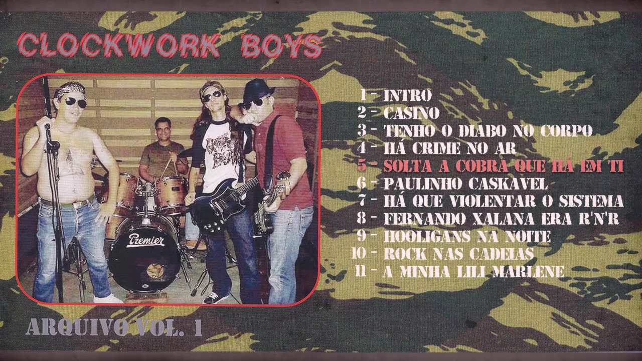 CLOCKWORK BOYS | ARQUIVO VOL. 1 |  CD | 2009