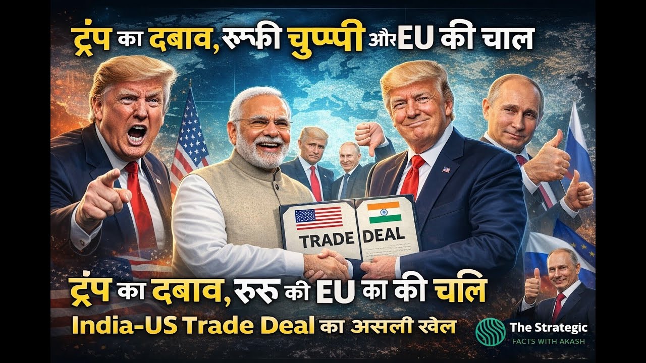 ट्रंप का दबाव, रूस की चुप्पी और EU की चाल | India-US Trade Deal का असली खेल