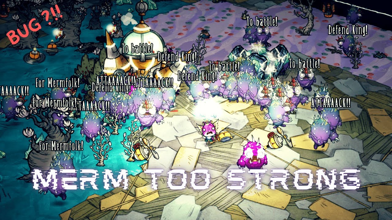 Merm vs Celestial Revenant & W.A.R.B.O.T at the Same Time, Still Too Easy! Dont Starve Together BETA