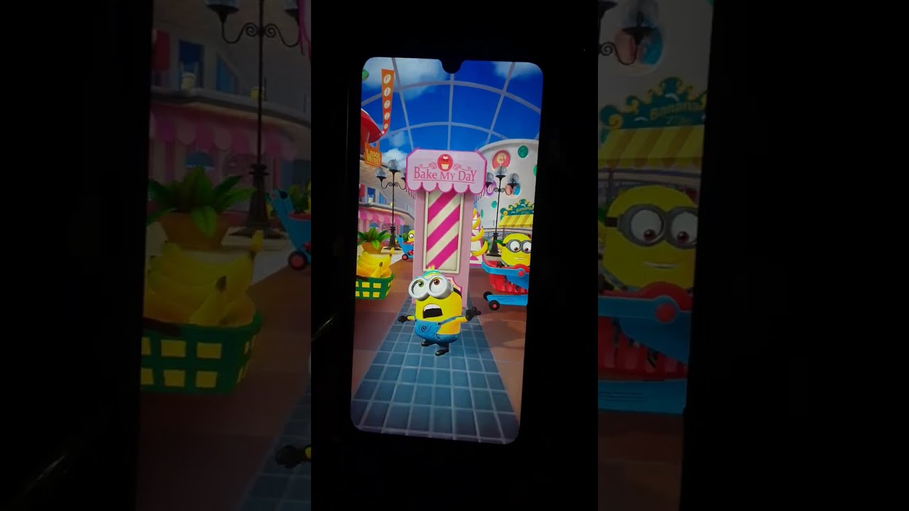 Играю в игру Minion rush (миньоны). Забираю свои награды.