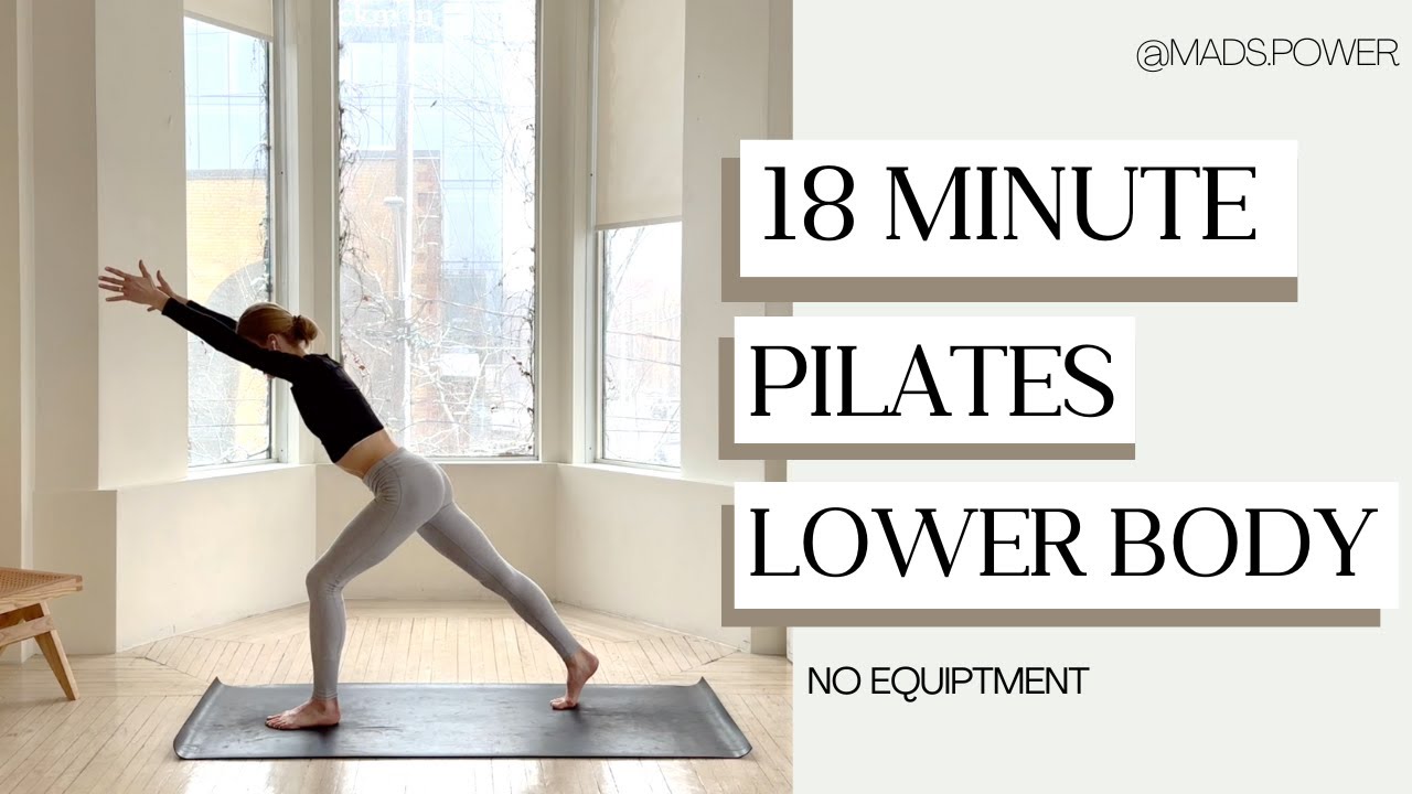 18-Min Pilates: Lower Body Focus, No Equipment