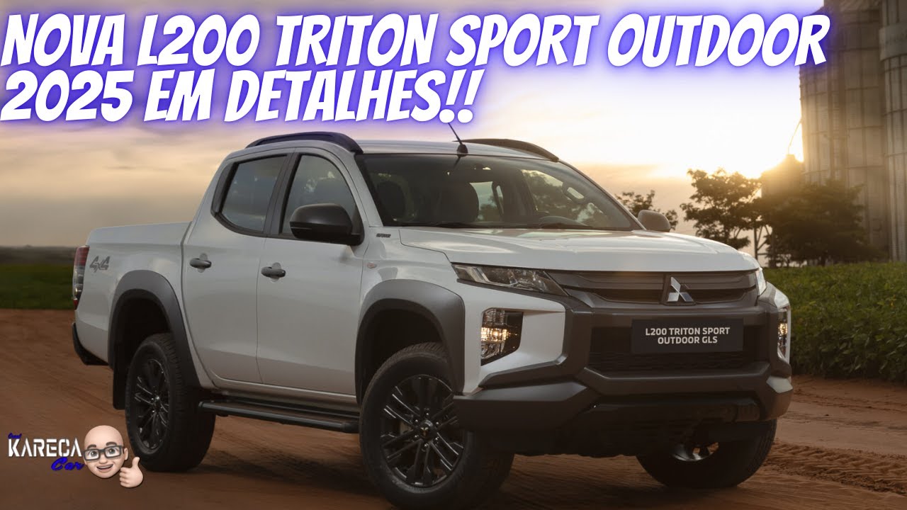 NOVA L200 TRITON SPORT OUTDOOR 2025 EM DETALHES!!