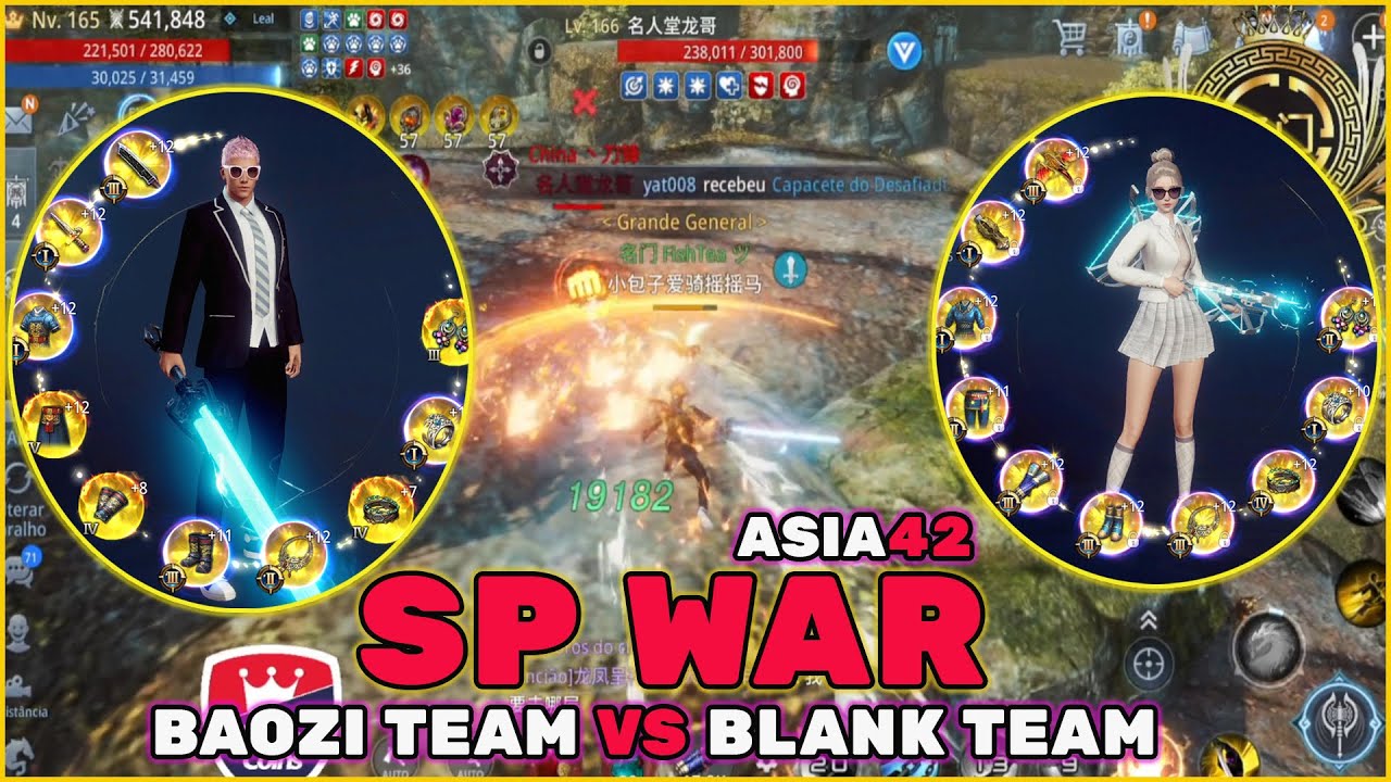 ASIA 42 SECRET PEAK WAR |TEAM BAOZI VS TEAM BLANK | FAMOUS FAMILY VS HOF ALLIANCE | MIR4
