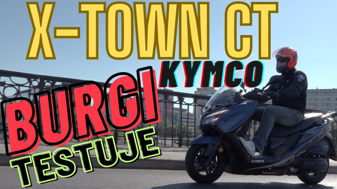 Jaki skuter 125 dla dwóch osób? Wszechstronne Kymco X-town CT 125i