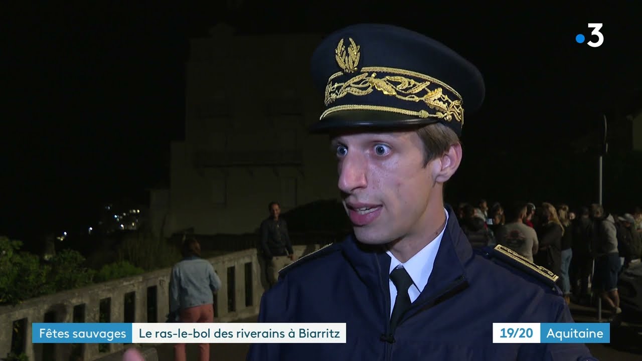 À Biarritz, les débordements et la pollution causés par les fêtes sauvages excèdent les locaux