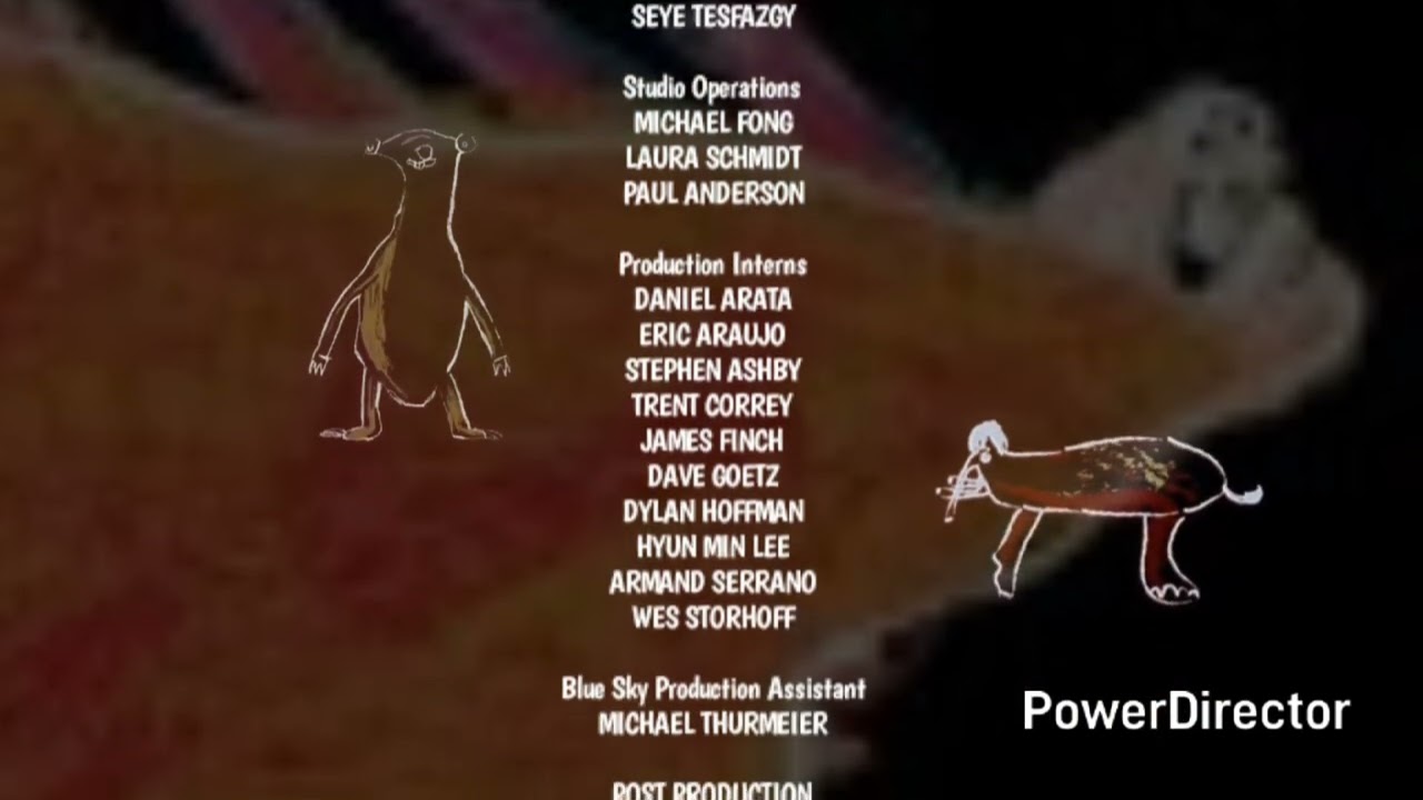 Ice Age 4: Dawn of the Freezes (2012) End Credits (Alternate 0.1)