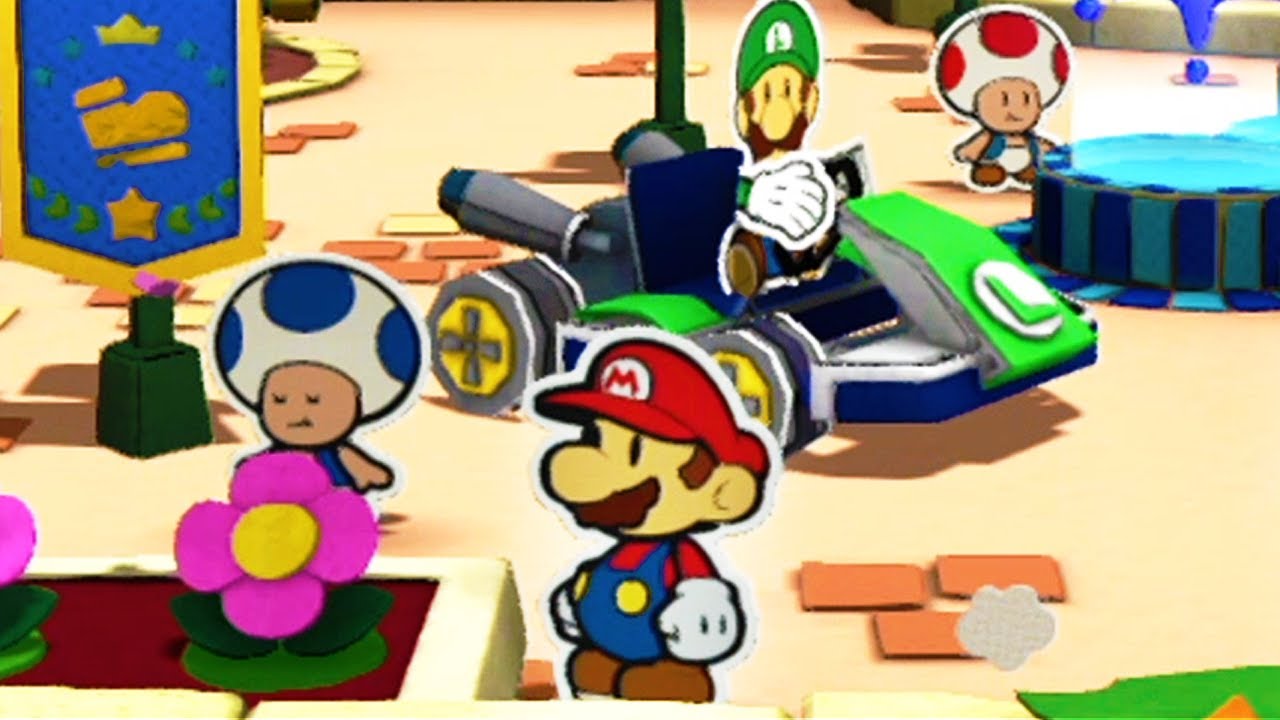 Paper Mario Color Splash - 100% Walkthrough Part 24 No Commentary Gameplay - All Cutouts for 100%
