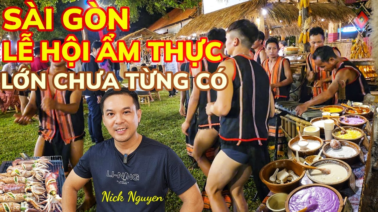 LỚN CHƯA TỪNG CÓ TẠI CÔNG VIÊN VĂN THÁNH - LỄ HỘI ẨM THỰC SAIGONTOURIST GROUP 2025 || Nick Nguyen