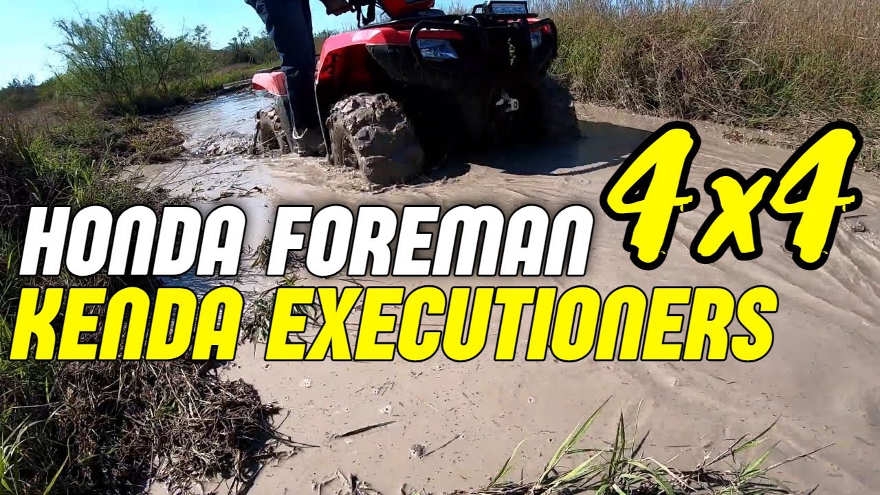 Honda Foreman 500 28" Kenda Executioners | My Muddy Adventure