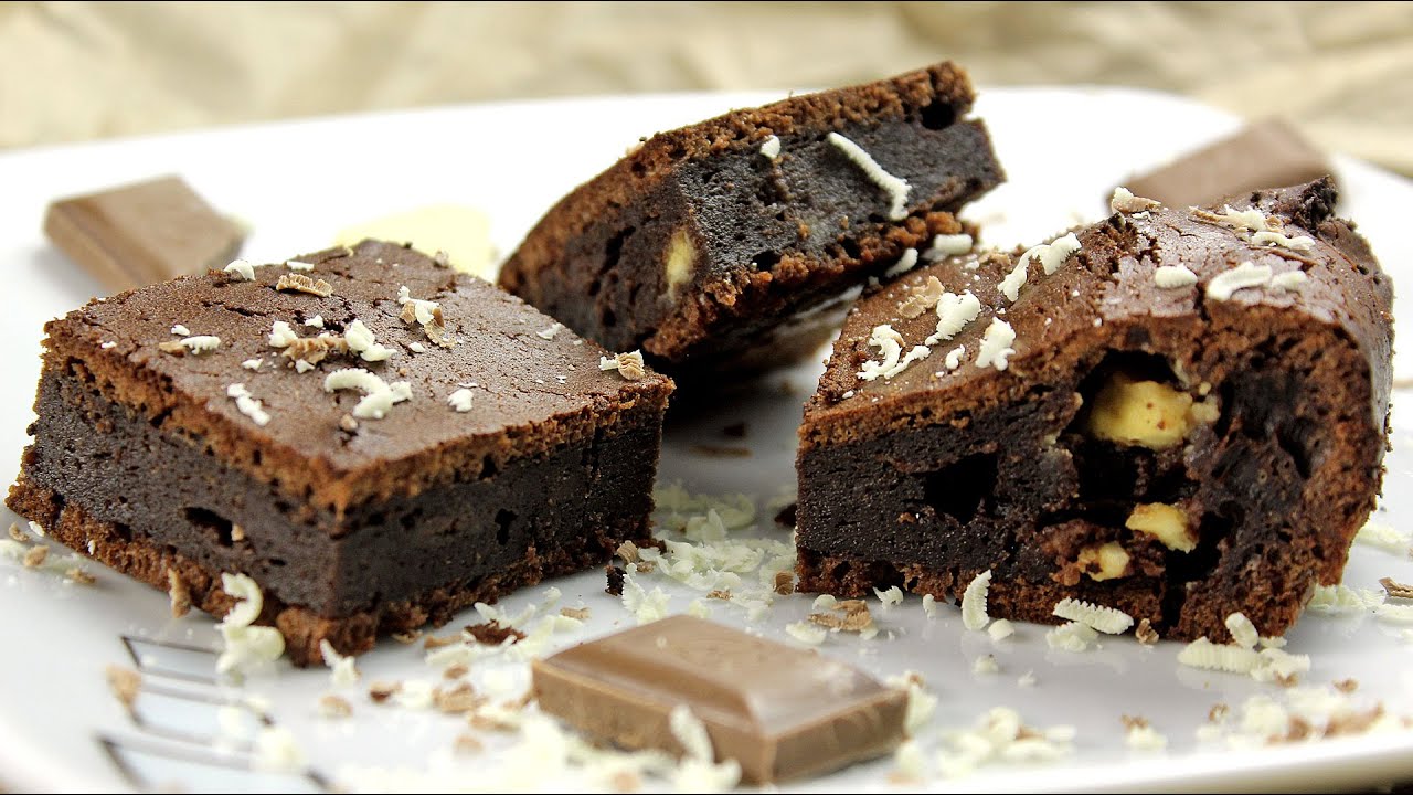 Brownie - Czekoladowe ciasto | Smaczne-Przepisy.tv